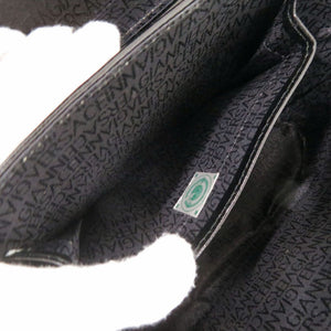 美品 ジャンニ ヴェルサーチ 847312 2WAY レザー ブラック ハンドバッグ バニティバッグ ブラック 0166【中古】Gianni Versace