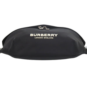新品同様 バーバリー 8049095 ブラック ウエストバッグ ボディバッグ 黒 0174【中古】BURBERRY メンズ