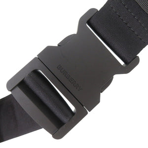 新品同様 バーバリー 8049095 ブラック ウエストバッグ ボディバッグ 黒 0174【中古】BURBERRY メンズ