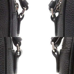 バーバリー PADDY パディ レザー ブラック ショルダーバッグ 黒 0182【中古】BURBERRY メンズ