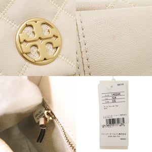 未使用 トリーバーチ ウィラ WILLA 148244 レザー アイボリー ショルダーバッグ 0189【中古】Tory Burch