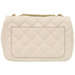 未使用 トリーバーチ ウィラ WILLA 148244 レザー アイボリー ショルダーバッグ 0189【中古】Tory Burch