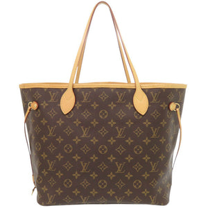 ルイ ヴィトン ネヴァーフルMM ポーチ付 モノグラム M40995 トートバッグ LV 0203【中古】LOUIS VUITTON