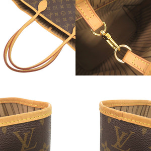 ルイ ヴィトン ネヴァーフルMM ポーチ付 モノグラム M40995 トートバッグ LV 0203【中古】LOUIS VUITTON
