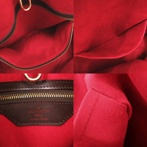美品 ルイ ヴィトン ハムステッドMM ダミエ N51204 ブラウン トートバッグ LV 0204【中古】LOUIS VUITTON