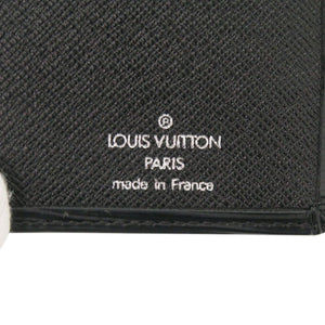 新品同様 ルイ ヴィトン ポルトフォイユ ブラザ エピ M60622 ノワール 長財布 LV 0247【中古】LOUIS VUITTON メンズ