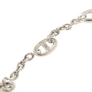 美品 エルメス シェーヌダンクル ファランドール LG シルバー925 ブレスレット 0295【中古】HERMES