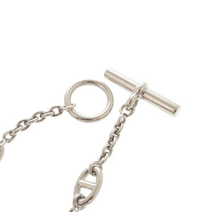 美品 エルメス シェーヌダンクル ファランドール LG シルバー925 ブレスレット 0295【中古】HERMES