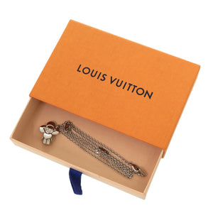 新品同様 ルイ ヴィトン ヴィヴィエンヌ メタルチャーム M62680 ネックレス メタル シルバー LV 0321【中古】LOUIS VUITTON