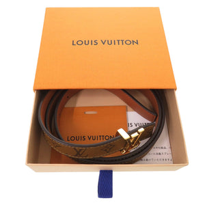新品同様 ルイ ヴィトン サンチュール アイコニック M0440 レザー ブラウン ベルト 茶 LV 0356【中古】LOUIS VUITTON