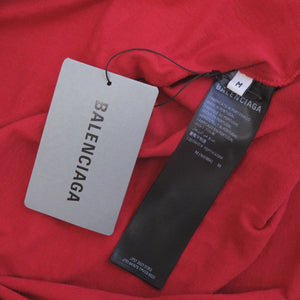 新品同様 バレンシアガ DIY METAL コットン サイズM レッド 半袖 Tシャツ 赤 0385【中古】BALENCIAGA メンズ