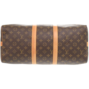 ルイ ヴィトン 新型 キーポルバンドリエール45 モノグラム M41418 IC ボストンバッグ LV 0430【中古】LOUIS VUITTON