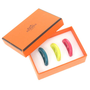 未使用 エルメス トリボー シェーヌダンクル ラッカーウッド ピンク イエロー グリーン 0467 【中古】 HERMES