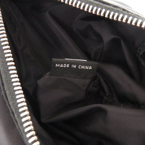 新品同様 プラダ トライアングルロゴ 2NH011 ナイロン ブラック クラッチバッグ セカンドバッグ 黒 0503【中古】PRADA