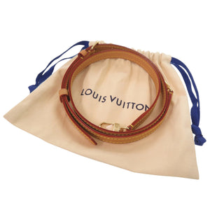 新品同様 ルイ ヴィトン ショルダーストラップ ヌメ革 ナチュラル LV 0581【中古】LOUIS VUITTON