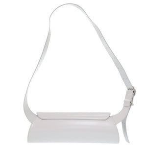 新品同様 ジルサンダー カンノーロ CANNOLO J07WD0023 レザー ペールグレー ショルダーバッグ 0584【中古】JIL SANDER