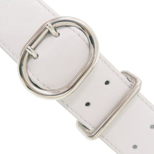 新品同様 ジルサンダー カンノーロ CANNOLO J07WD0023 レザー ペールグレー ショルダーバッグ 0584【中古】JIL SANDER