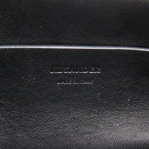 新品同様 ジルサンダー カンノーロ CANNOLO J07WD0023 レザー ペールグレー ショルダーバッグ 0584【中古】JIL SANDER