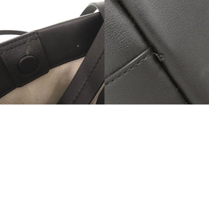 新品同様 ジルサンダー KNOT HOBO MINI ノット ホーボー ミニ レザー ブラック 2WAY ハンドバッグ ショルダーバッグ 黒 0585【中古】JIL SANDER