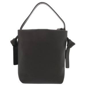 新品同様 ジルサンダー KNOT HOBO MINI ノット ホーボー ミニ レザー ブラック 2WAY ハンドバッグ ショルダーバッグ 黒 0585【中古】JIL SANDER