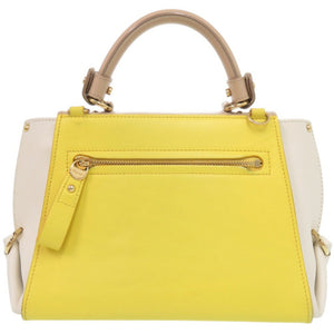 サルヴァトーレフェラガモ ソフィア ガンチーニ レザー マルチカラー 2WAY ハンドバッグ ショルダーバッグ 0596【中古】Salvatore Ferragamo
