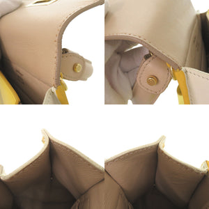 サルヴァトーレフェラガモ ソフィア ガンチーニ レザー マルチカラー 2WAY ハンドバッグ ショルダーバッグ 0596【中古】Salvatore Ferragamo