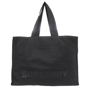 美品 バーバリー 8051029 ブラック トレンチトートバッグ 黒 0637【中古】BURBERRY メンズ