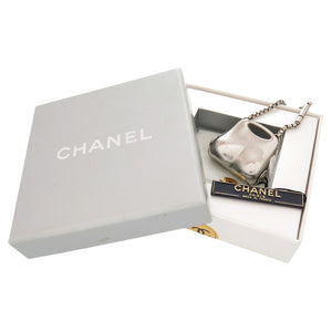 シャネル バッグモチーフ チャーム メタル シルバー キーホルダー 0647【中古】CHANEL