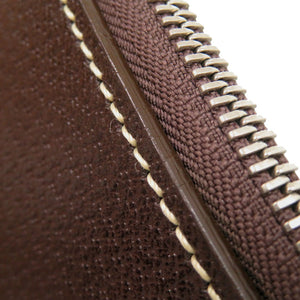 美品 バーバリー ノバチェック レザー ブラウン クラッチバッグ 茶 0653【中古】BURBERRY メンズ