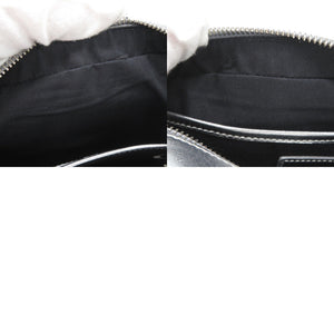 美品 ジミーチュウ ATHINI アティニ カメラバッグ レザー シルバー ショルダーバッグ 0661【中古】JIMMY CHOO