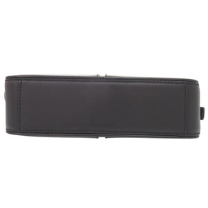 バーバリー ロゴ レザー ブラック ショルダーバッグ 黒 0663【中古】BURBERRY