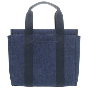 新品同様 ケイトスペード プレンティ デニム スモール トート 2WAY ブルー トートバッグ 青 0688【中古】Kate Spade