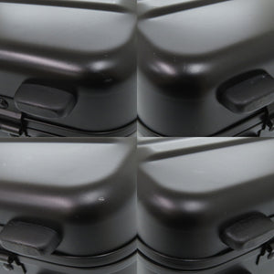 美品 ゼロハリバートン アタッシュケース アルミ ブラック ビジネスバッグ 黒 0696【中古】ZERO HALLIBURTON メンズ