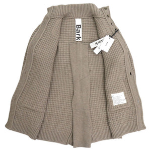 未使用 バーク ニットアウター 厚手カーディガン 42BD9033 ウール サイズM トープ アウター 0707【中古】BARK