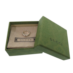 グッチ Blind for Love ブラインド フォー ラブ 455247 シルバー925 10.5号 シルバー リング 指輪 銀 0717【中古】GUCCI