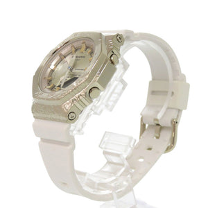 未使用品 カシオ G-SHOCK 40周年限定モデル GM-S2140GEM-9AJR 樹脂 SS ゴールド ホワイト クオーツ 腕時計 Gショック 0740【中古】CASIO