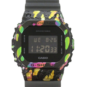 未使用 カシオ G-SHOCK 40周年限定モデル GM-5640GEM-1JR 樹脂 SS ブラック クオーツ デジタル 腕時計 黒文字盤 Gショック 0741【中古】CASIO