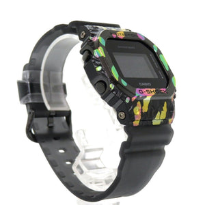 未使用 カシオ G-SHOCK 40周年限定モデル GM-5640GEM-1JR 樹脂 SS ブラック クオーツ デジタル 腕時計 黒文字盤 Gショック 0741【中古】CASIO