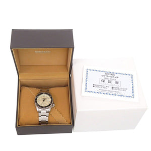 新品同様 セイコー 5スポーツ SKX series 4R36-14B0 SBSA227 SS アイボリー 自動巻き 腕時計 0742【中古】SEIKO