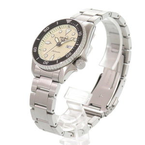新品同様 セイコー 5スポーツ SKX series 4R36-14B0 SBSA227 SS アイボリー 自動巻き 腕時計 0742【中古】SEIKO