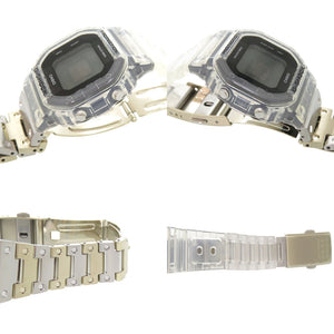 未使用 カシオ G-SHOCK 40周年限定 クリアリミックス DWE-5640RX-7JR 樹脂 ブラック クオーツ デジタル 腕時計 Gショック 0744【中古】CASIO