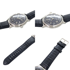 新品同様 オリエント Orient Bambino RN-AC0024L SS 型押しレザー ネイビー 自動巻き 腕時計 0745【中古】ORIENT