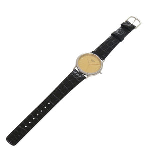新品同様 セイコー クレドール 8J81-6A30 SS レザー ゴールド クオーツ 腕時計 0746【中古】SEIKO