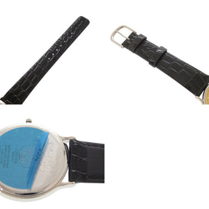新品同様 セイコー クレドール 8J81-6A30 SS レザー ゴールド クオーツ 腕時計 0746【中古】SEIKO
