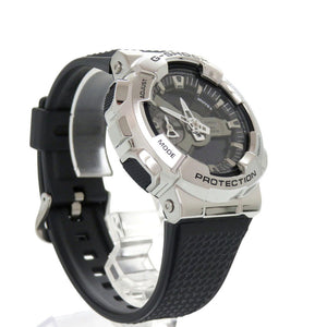 未使用 カシオ G-SHOCK GM-110-1AJF 樹脂 SS ブラック クオーツ 腕時計 黒文字盤 0749【中古】CASIO