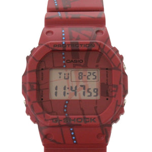 新品同様 カシオ G-SHOCK Treasure Huntシリーズ DW-5600SBY-4JR 樹脂 レッド クオーツ デジタル 腕時計 赤 Gショック 0750【中古】CASIO
