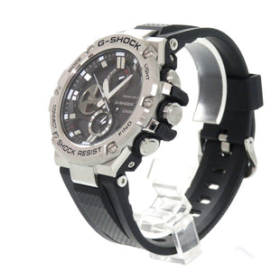 新品同様 カシオ G-SHOCK GST-B100-1AJF SS ブラック タフソーラー 腕時計 黒文字盤 Gショック 0751【中古】CASIO