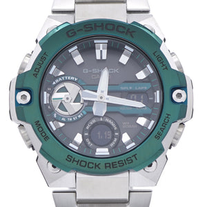 未使用 カシオ G-SHOCK ソーラー電波 タフソーラー GST-B400CD-1A3JF 腕時計 Gショック グレー 0757【中古】CASIO メンズ