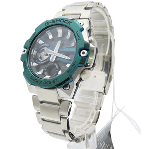 未使用 カシオ G-SHOCK ソーラー電波 タフソーラー GST-B400CD-1A3JF 腕時計 Gショック グレー 0757【中古】CASIO メンズ
