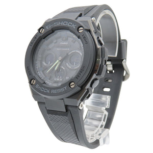 新品同様 カシオ G-SHOCK G-STEEL ソーラー電波 タフソーラー マルチバンド6 GST-W300G-1A1JF Gショック 腕時計 ブラック 黒文字盤 0762【中古】CASIO メンズ
